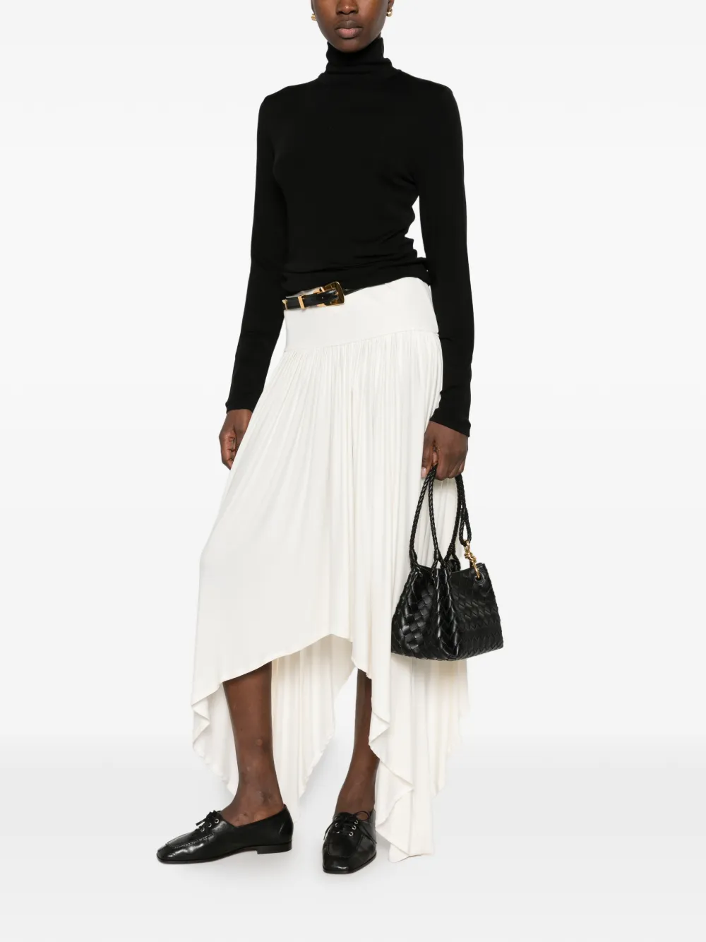 Loro Piana Mutisia roll-neck sweater Zwart