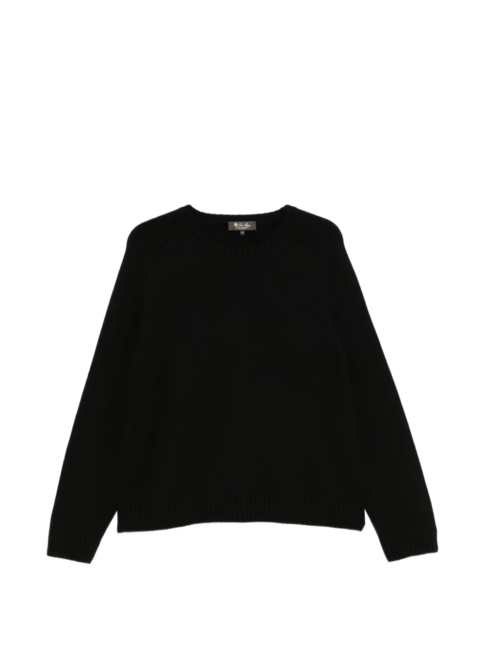 Loro Piana Maglione Parksville girocollo - Nero