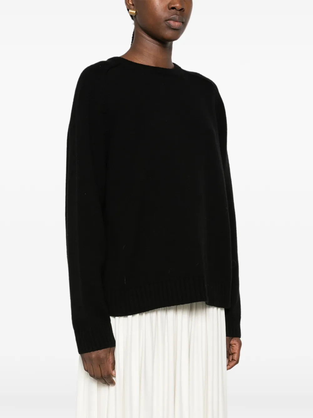Loro Piana Parksville crew-neck sweater Zwart