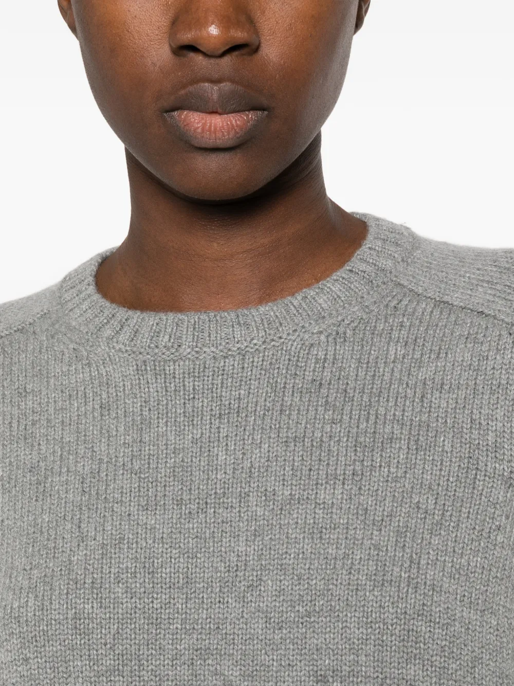 Loro Piana Parksville crew neck sweater Grijs