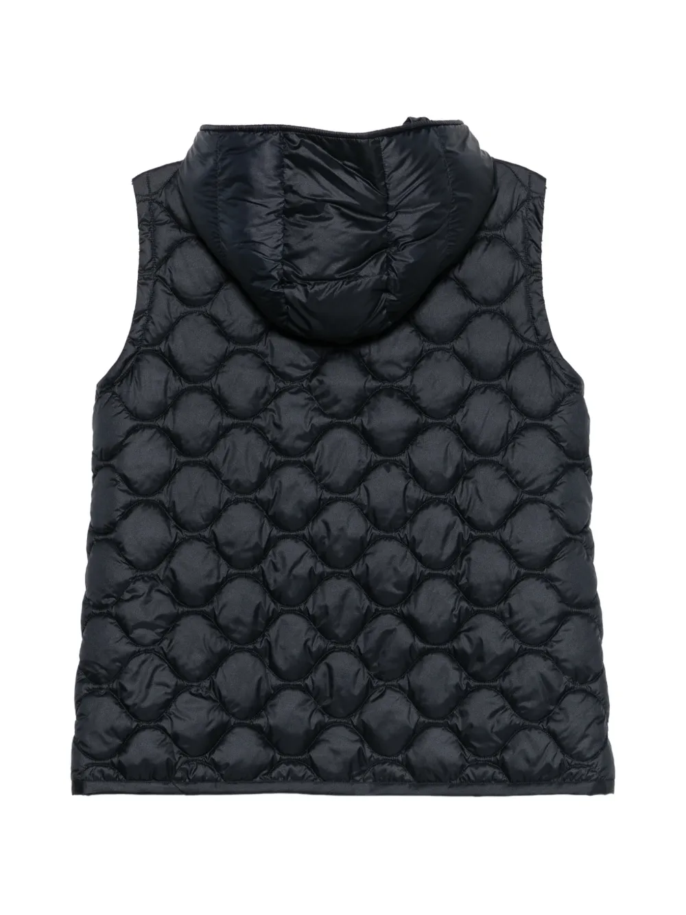 Luisa Cerano Bodywarmer met capuchon Blauw