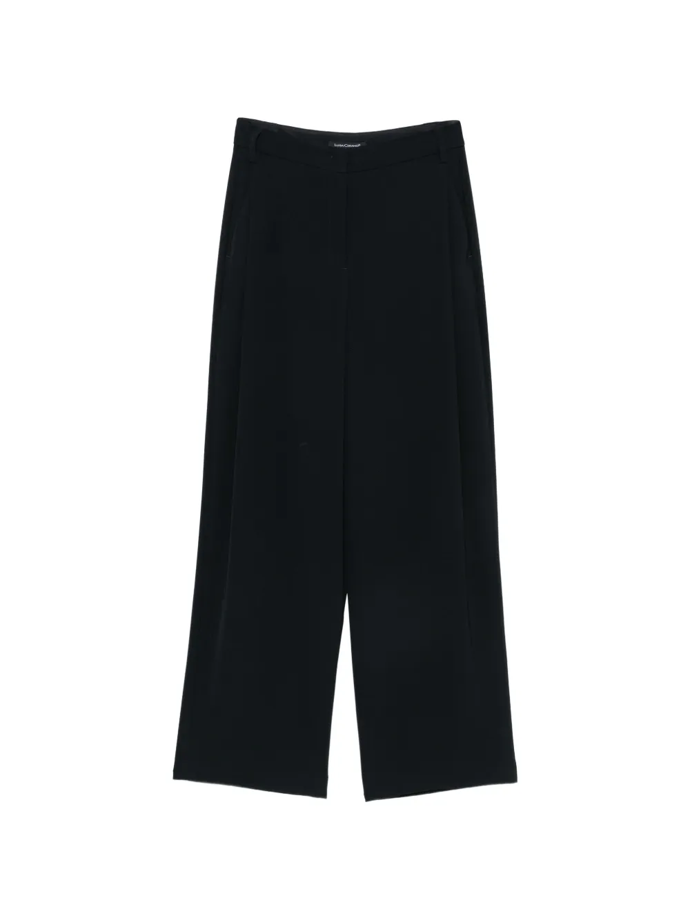 Luisa Cerano pleated wide-leg trousers