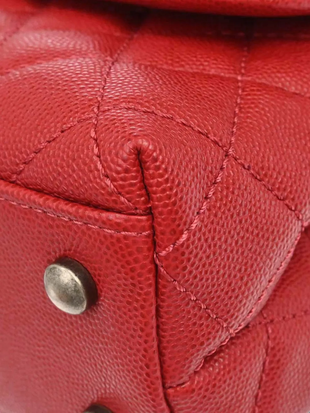 CHANEL Pre-Owned 2016 Coco Handle gewatteerde shopper Rood