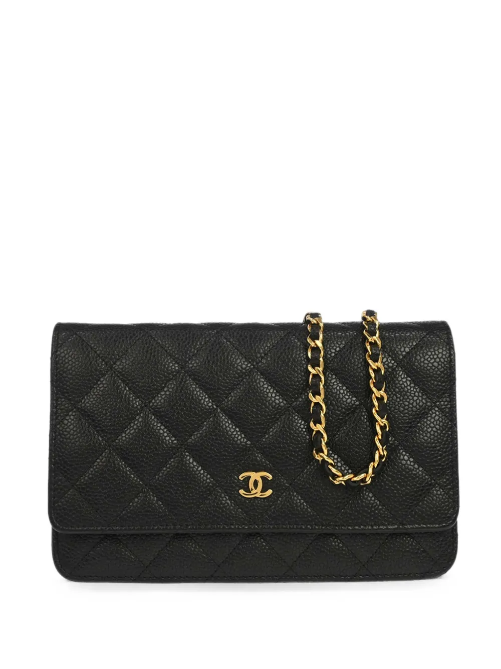 CHANEL Pre-Owned 2016-2017 Classic WOC leather mini bag - Nero