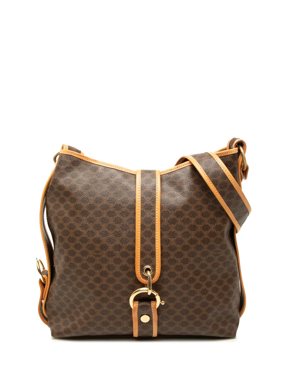 Celine Pre-Owned 20th Century Macadam Umhängetasche aus beschichtetem Canvas - Braun