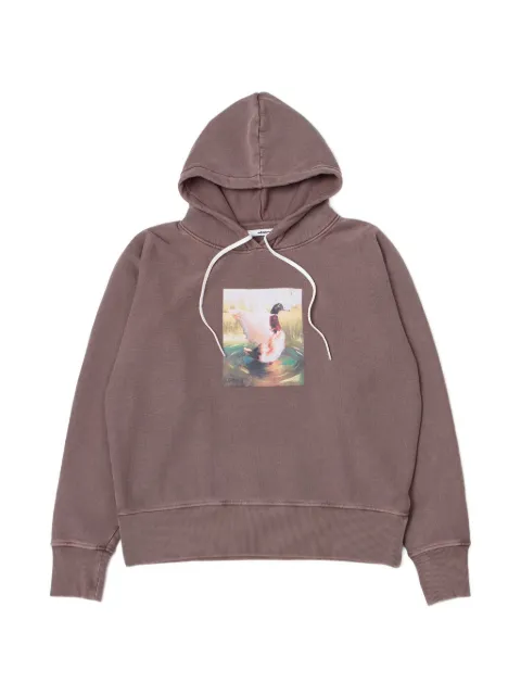 Edmmond Studios Tour duck-print hoodie