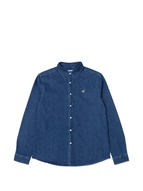 Edmmond Studios Duck stone-wash denim shirt