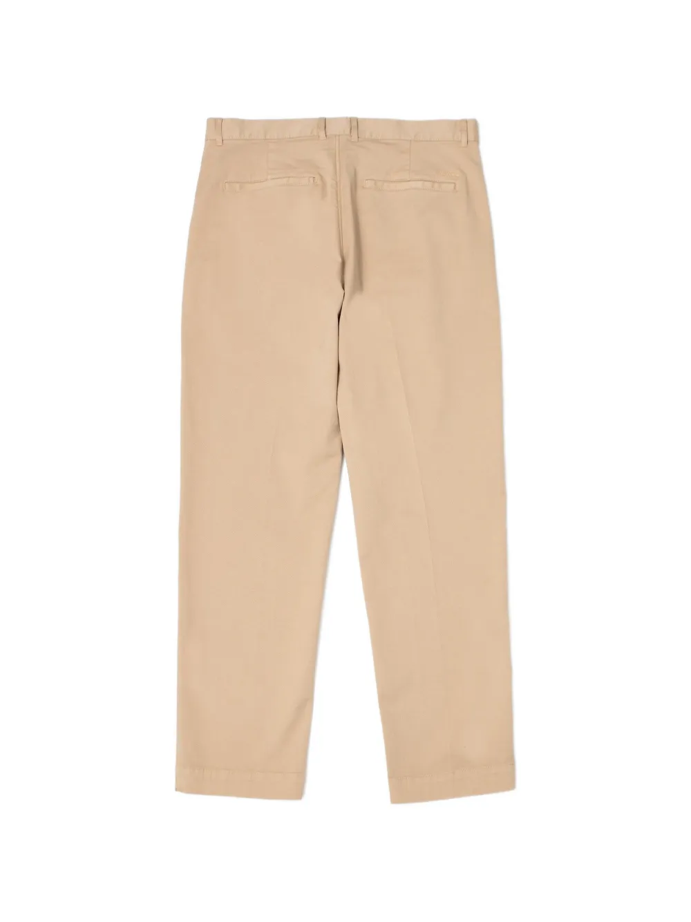 Edmmond Studios pleated twill trousers Beige