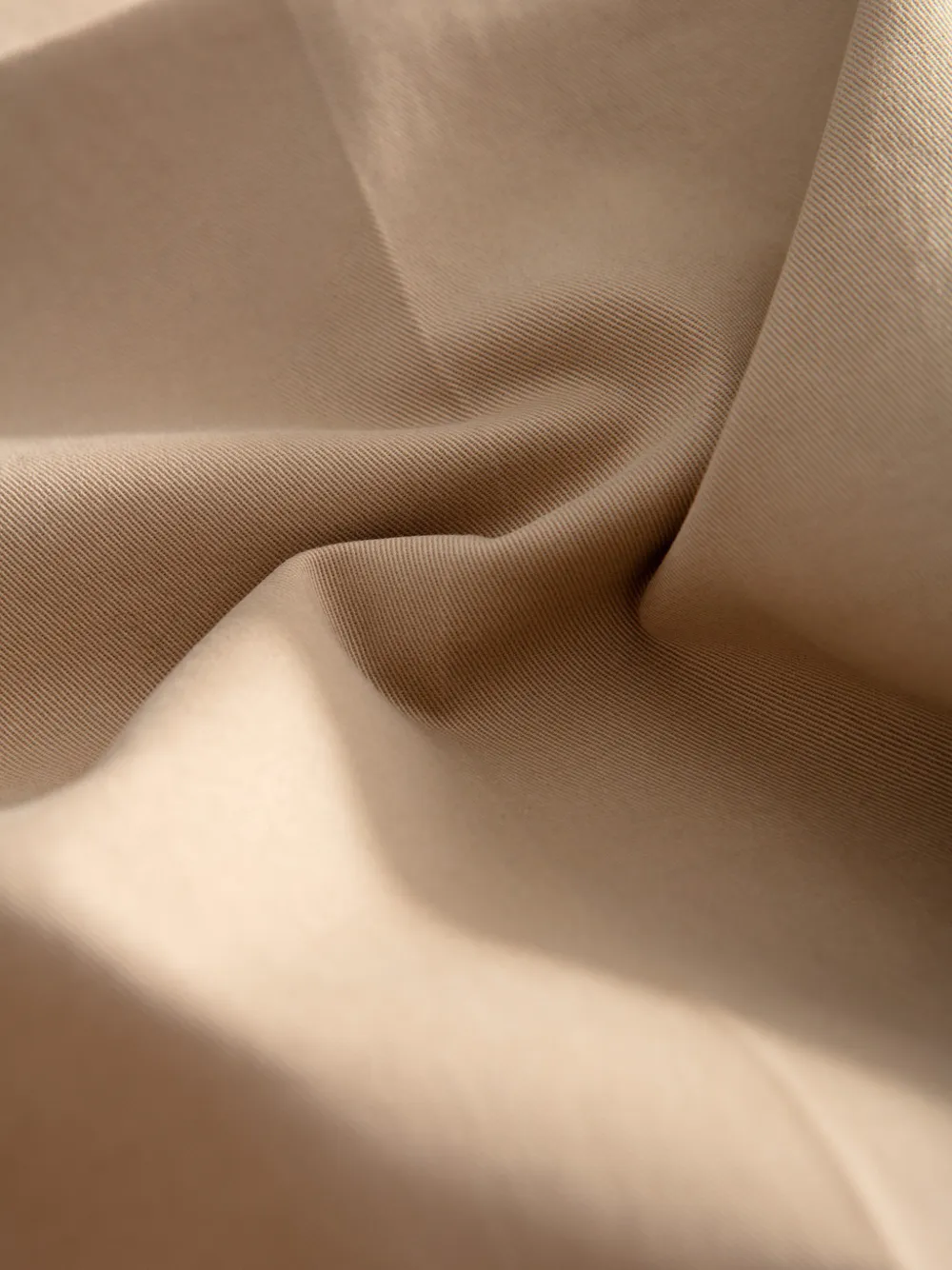 Edmmond Studios pleated twill trousers Beige