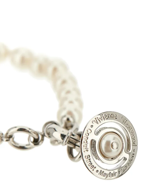 Vivienne Westwood Aleksa Orb Pendant Bracelet | Silver | FARFETCH