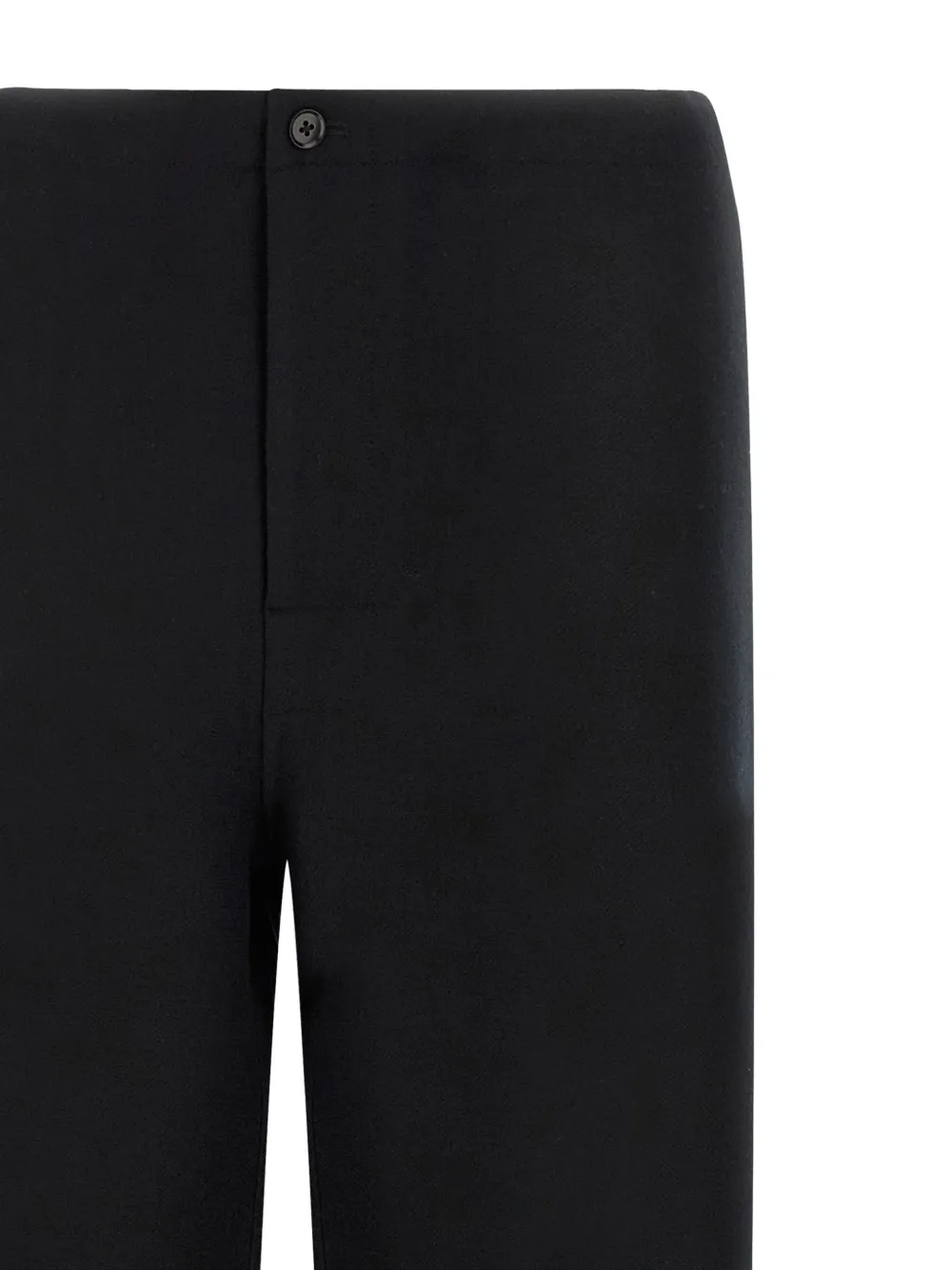 extreme cashmere Giorgio straight-leg trousers Zwart
