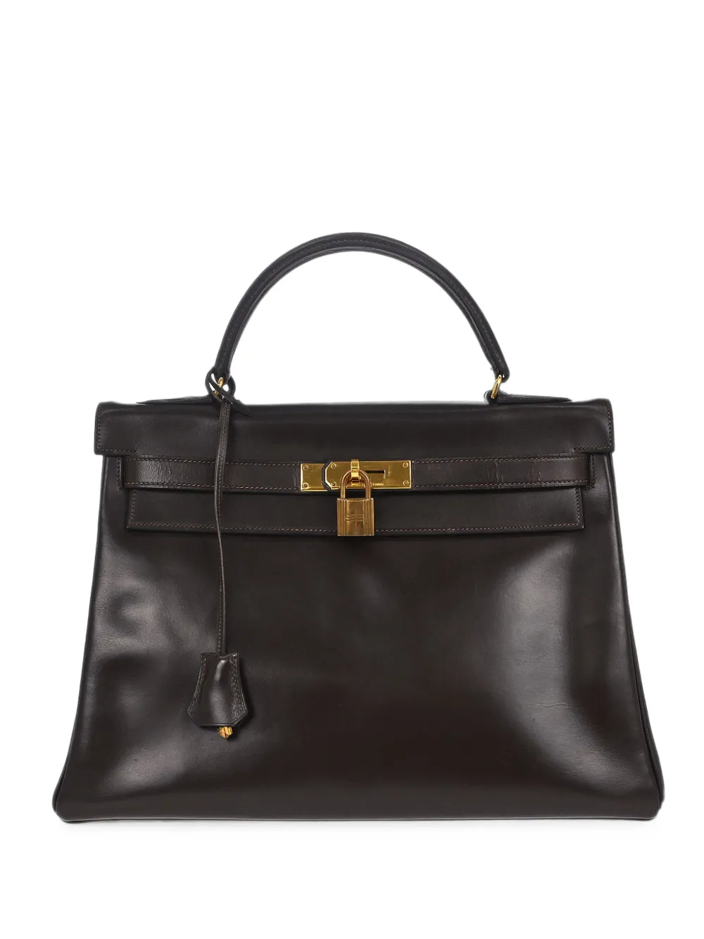 Hermès Pre-Owned 1979 Kelly Retourne Handtasche 32cm - Braun