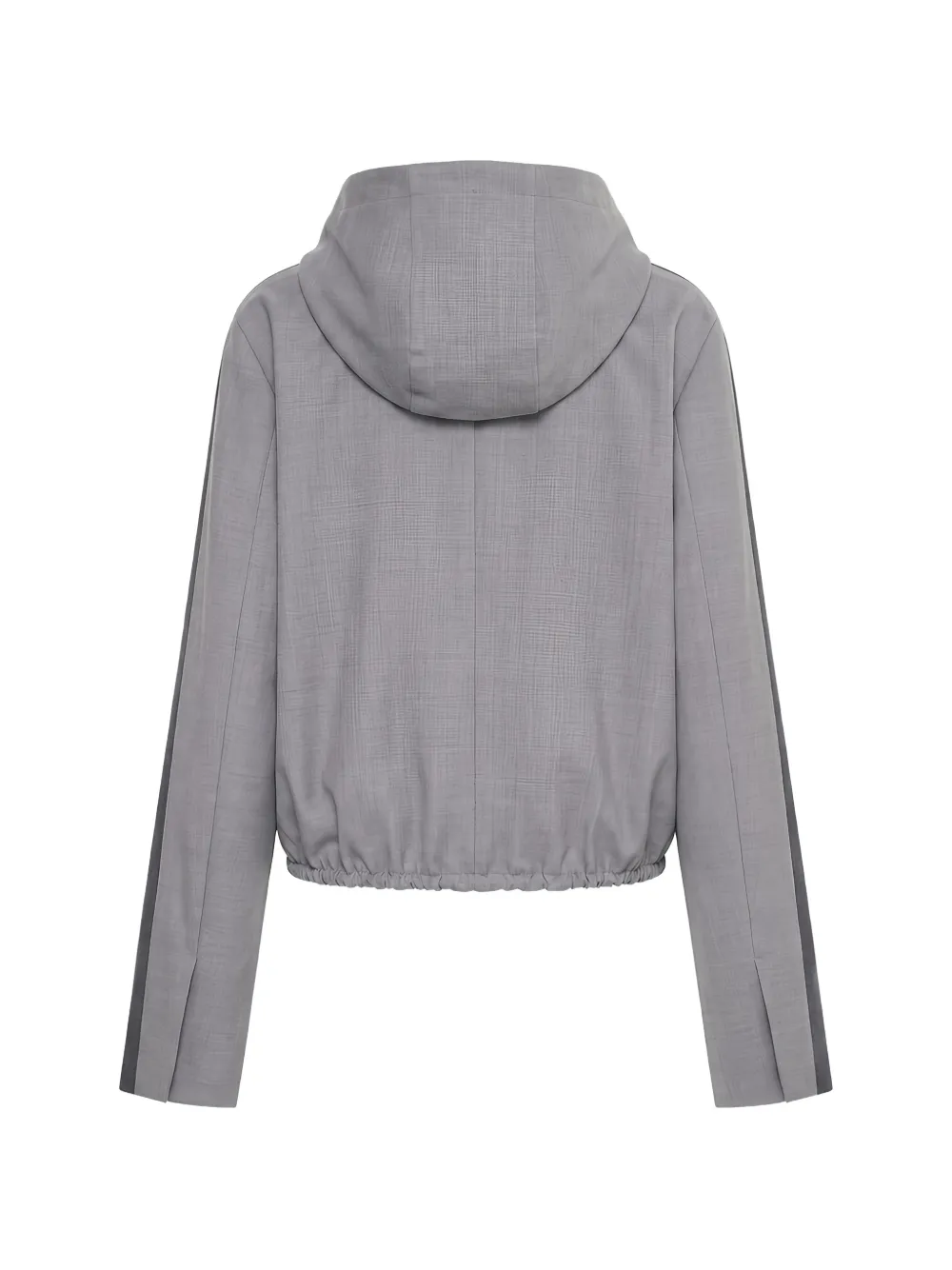 Sportmax Lepre wollen bomberjack met capuchon Grijs