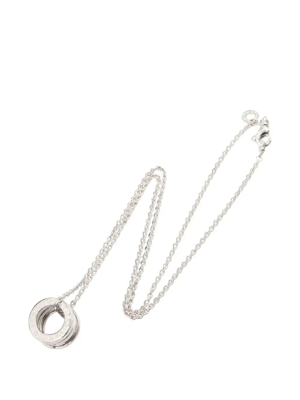 Bvlgari Pre-Owned 2010s B-zero1 necklace - Argento
