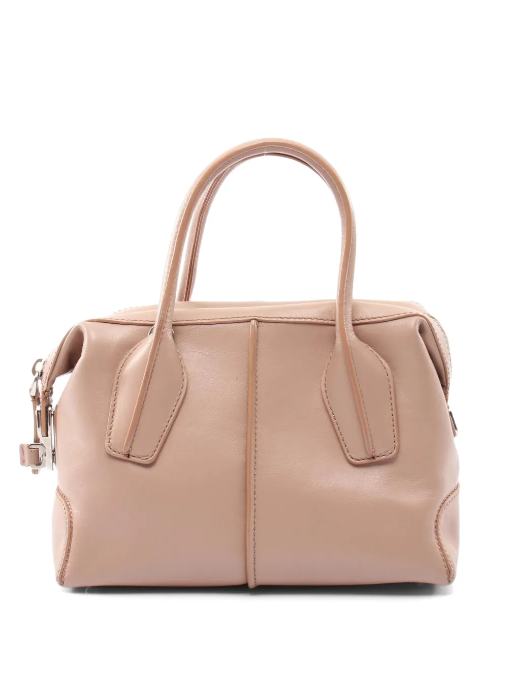 Tod's Vintage 2000s mini D-Styling leather tote bag - Toni neutri