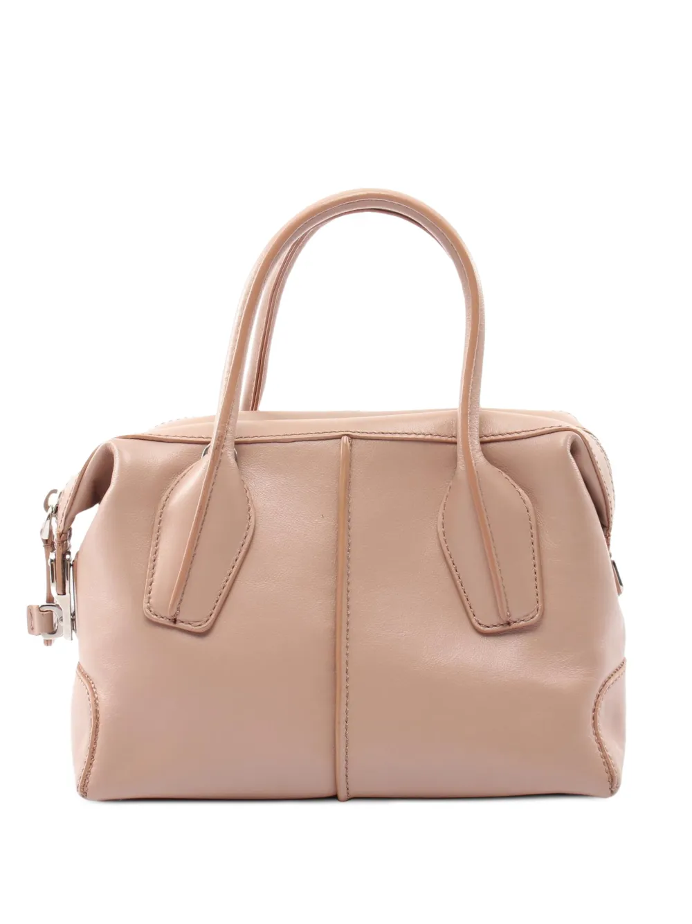 Tod's Vintage 2000s mini D-Styling leather tote bag - Toni neutri