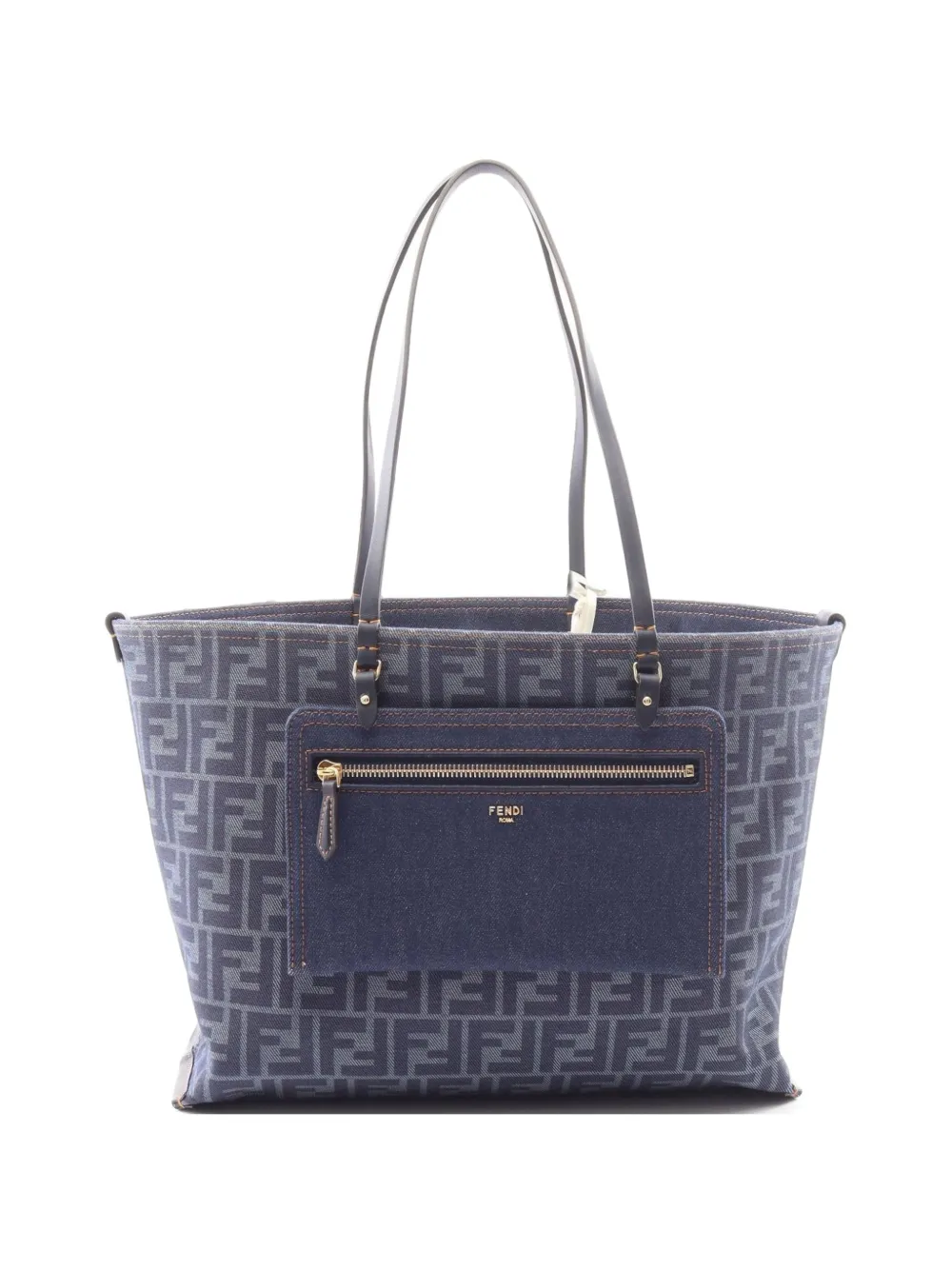 Fendi Pre-Owned 2020s mittelgroßer wendbarer Tote Bag - Blau
