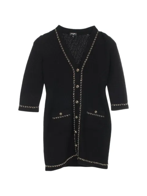 CHANEL Pre-Owned 1986-1988 Cocomark button cardigan