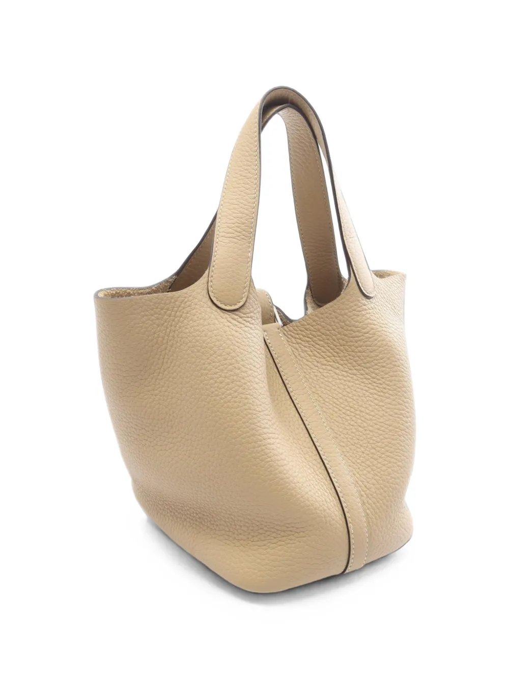 Hermès Pre-Owned PM 2025 Picotin Lock shopper Beige
