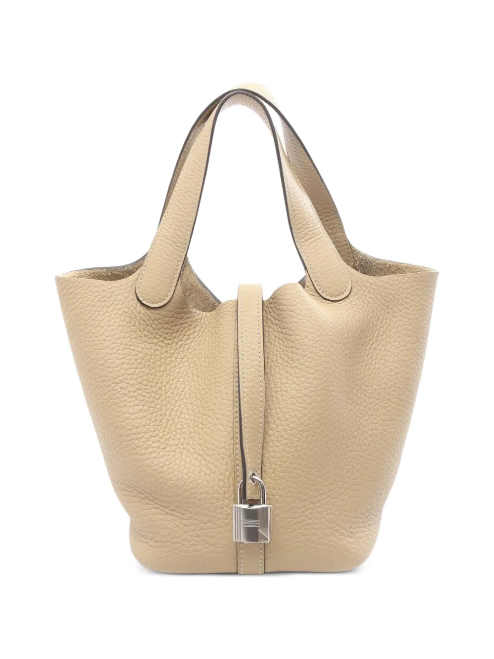 Hermès Pre-Owned PM 2025 Picotin Lock shopper Beige