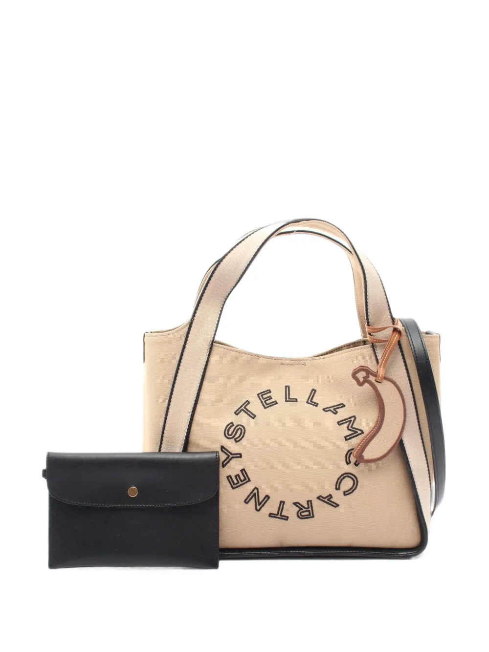 Stella McCartney Pre-Owned 2010s Stella logo tote bag - Tons neutres