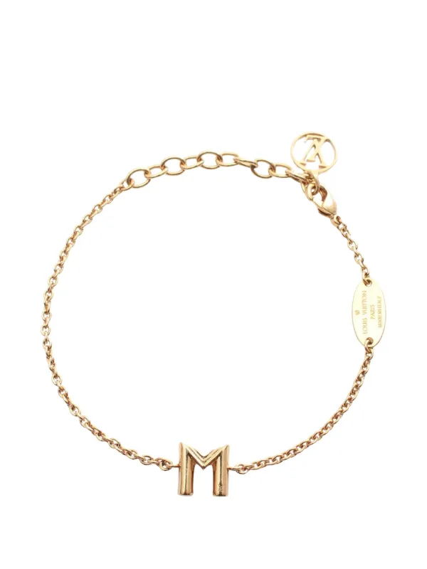 Louis Vuitton Pre-owned 2015 Lv&me M Bracelet in Gold