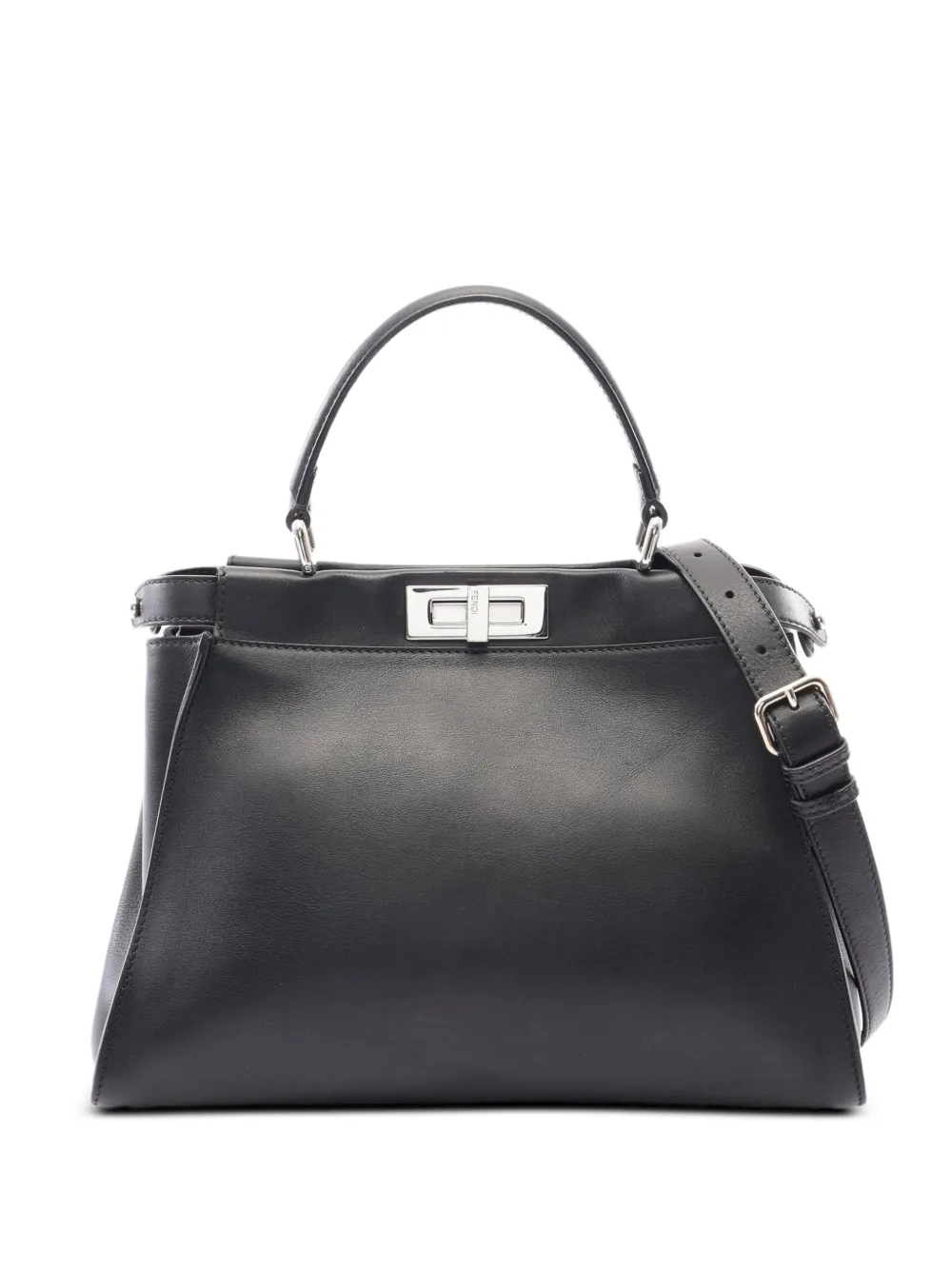 Fendi Pre-Owned sac à main Monster Eye Peekaboo (années 2010) - Noir