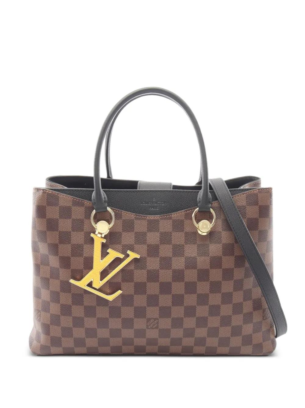 Louis Vuitton Pre-Owned 2019 Damier Ebene Riverside tote bag - Marron