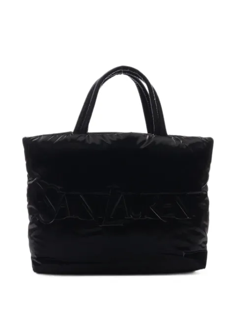 Saint Laurent Pre-Owned tote capitonada Puffer mediana 2010
