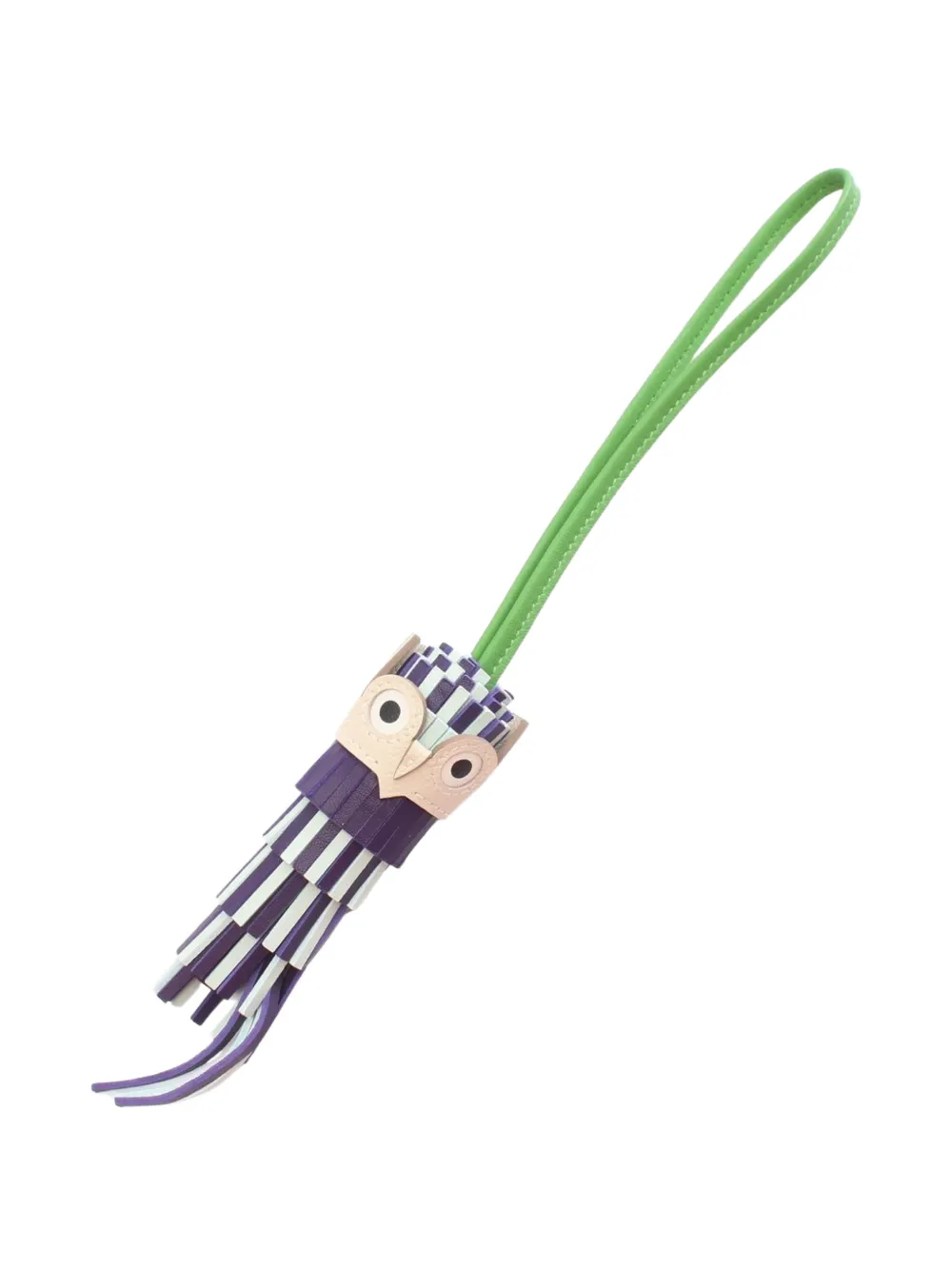 Hermès Pre-Owned 2026 Chouette Veil Yucca Kure Taschenanhänger - Violett