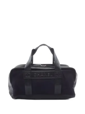CHANEL Pre-Owned キルティング 2way ボストンバッグ | ブラック