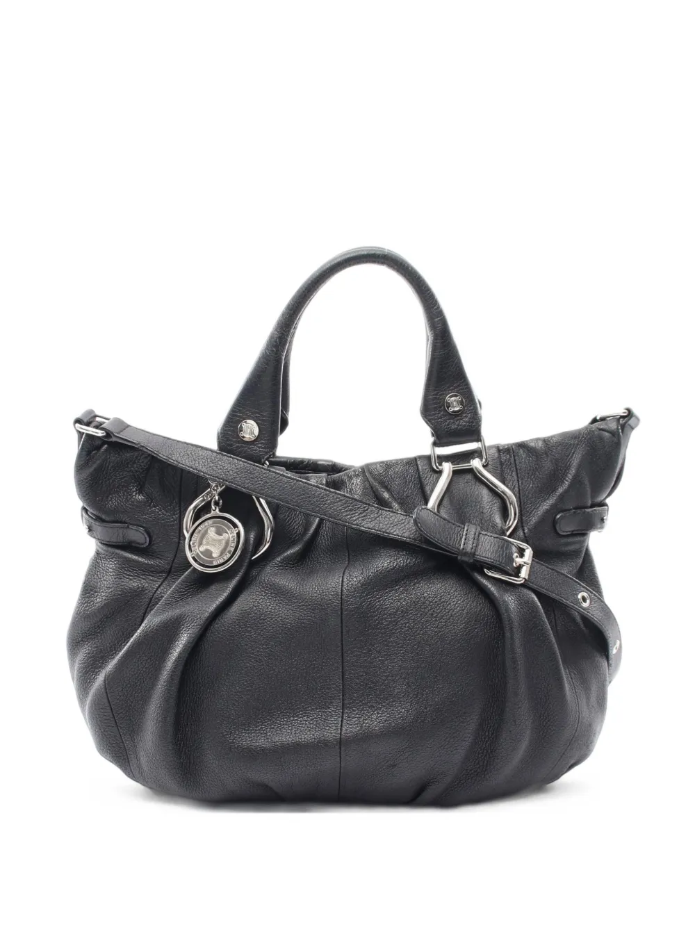 Celine Pre-Owned 2000s Pillow Schultertasche aus Leder - Schwarz