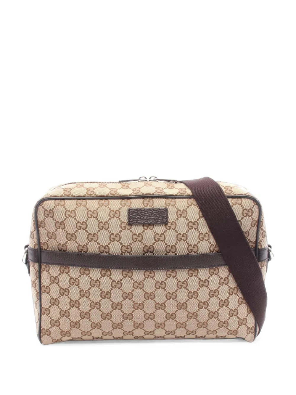 Gucci Pre-Owned 2010s GG canvas shoulder bag - Toni neutri
