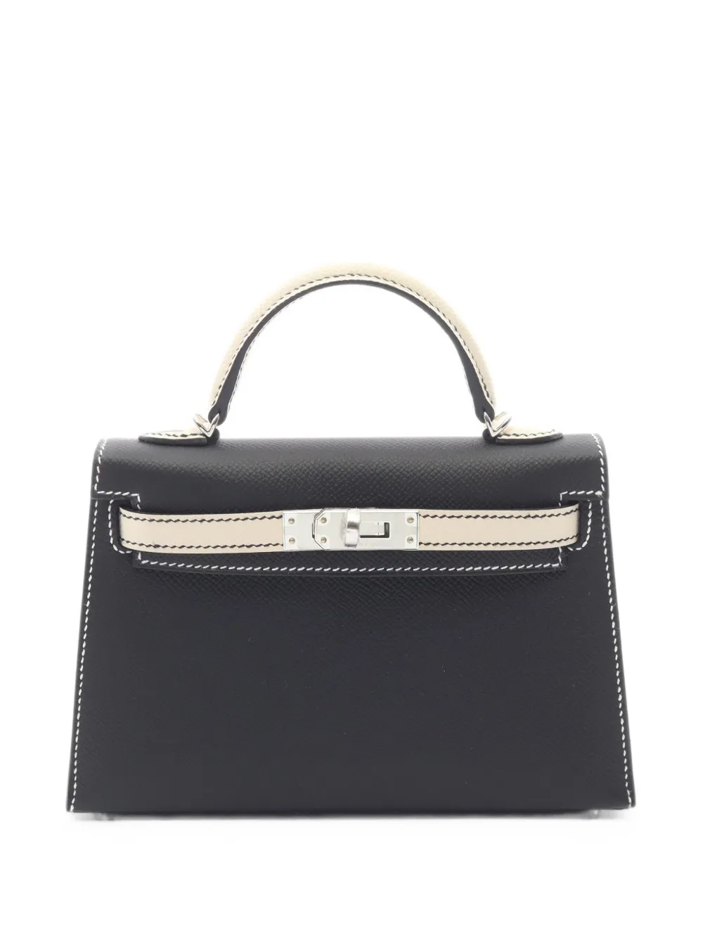 Hermès Pre-Owned 2026 mini Kelly Tote Bag - Schwarz