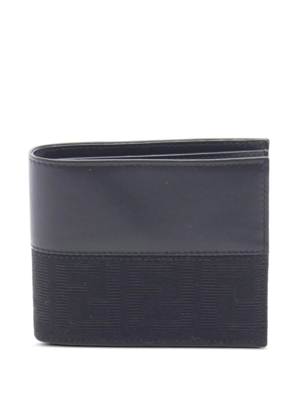 Fendi Pre-Owned 2020s Zucca Portemonnaie - Schwarz