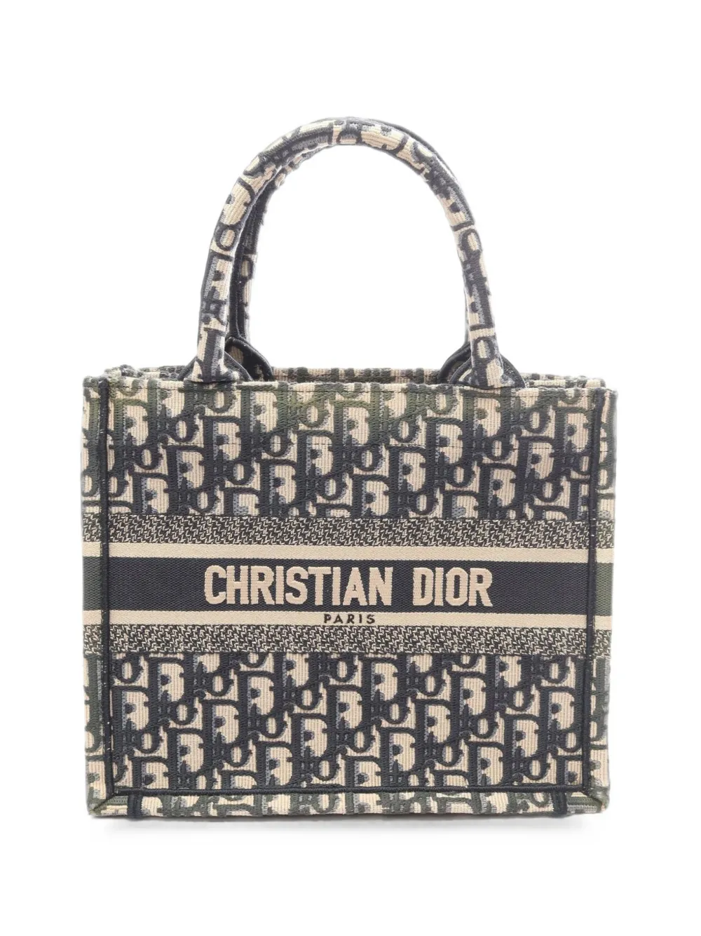 Christian Dior Pre-Owned 2000s Oblique Book tote bag - Bleu