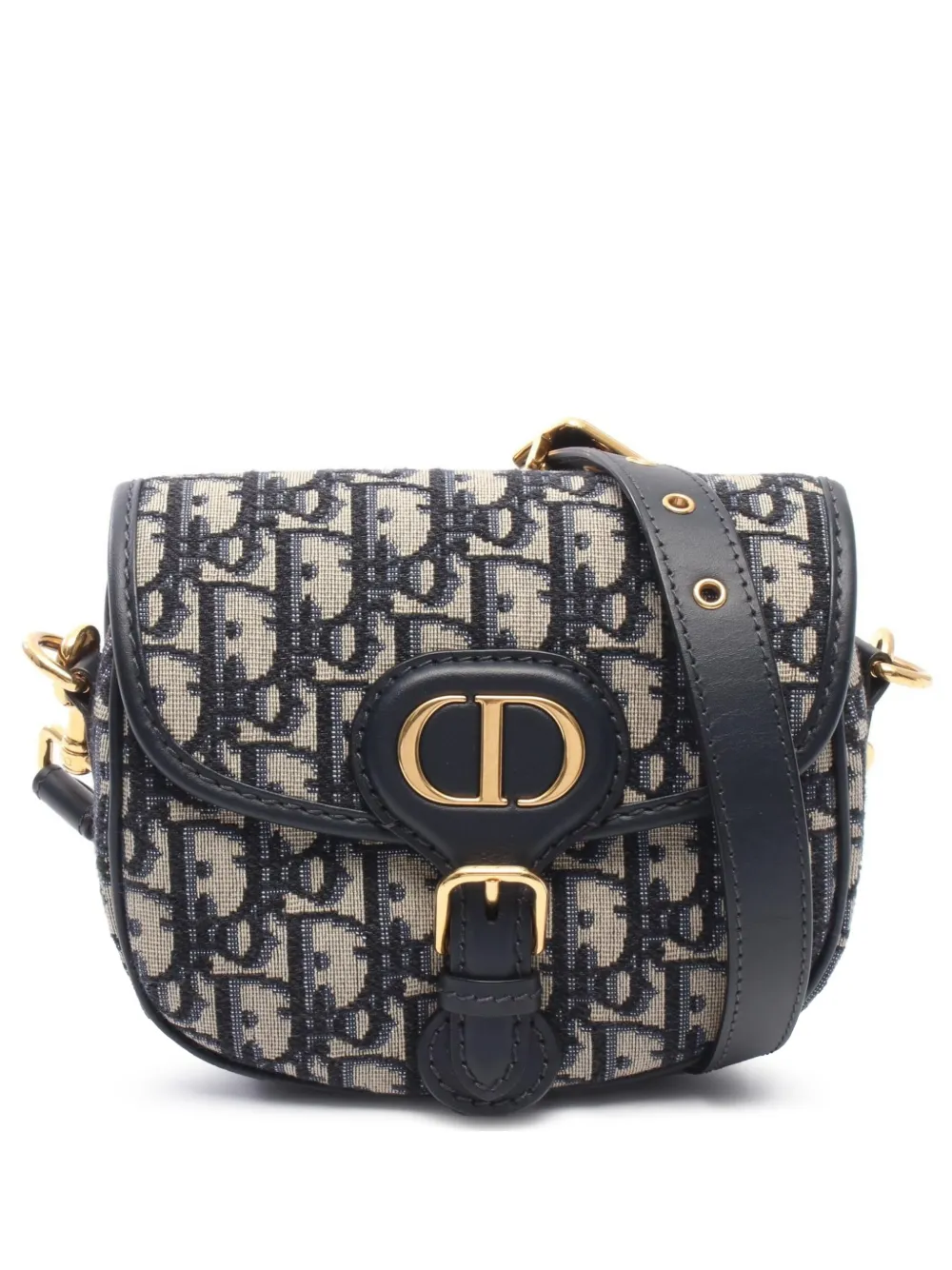 Christian Dior Pre-Owned 2010s mini Bobby Oblique Umhängetasche - Blau