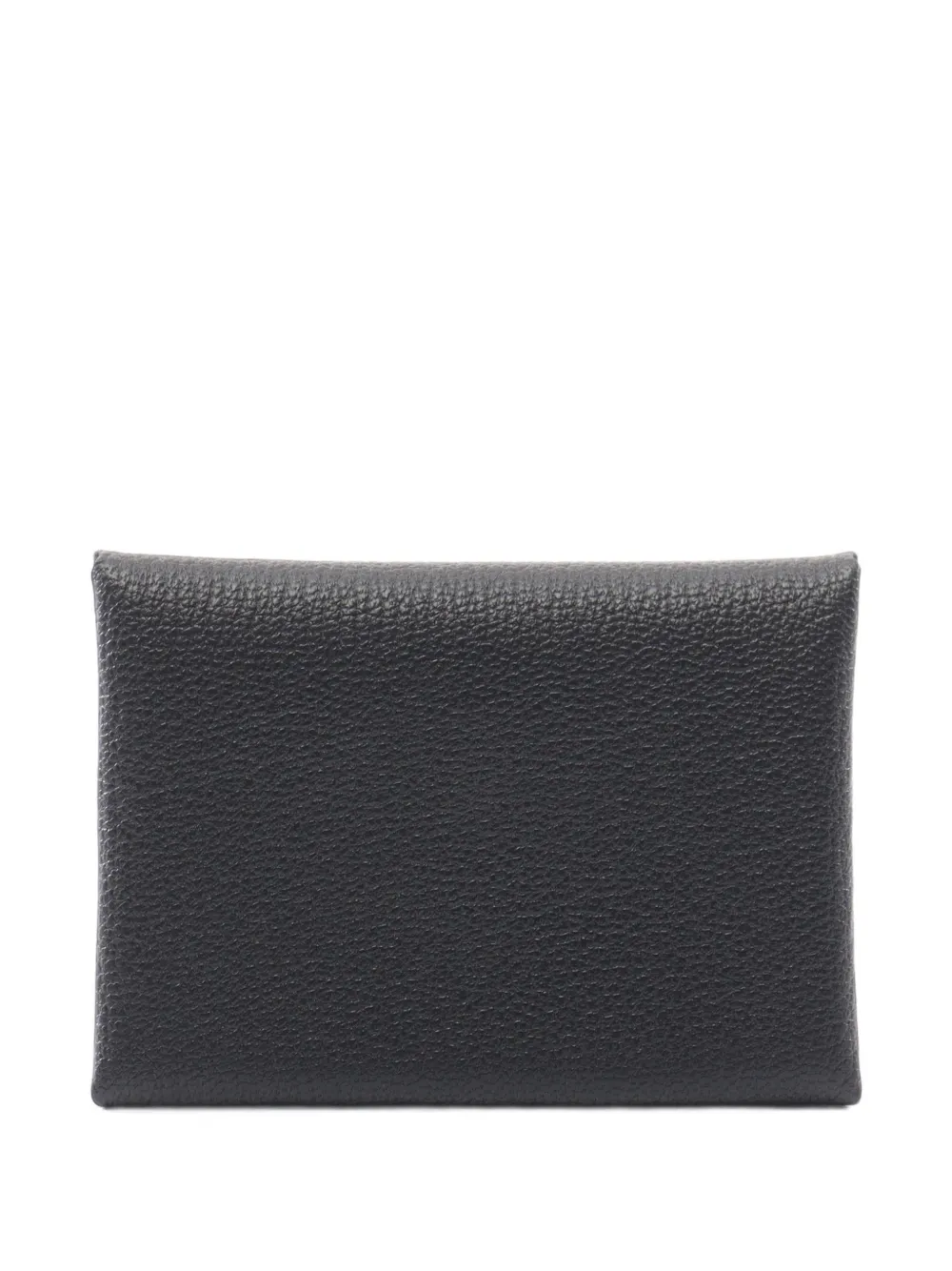 Hermès Pre-Owned 2025 Calv Duo coin purse in Black