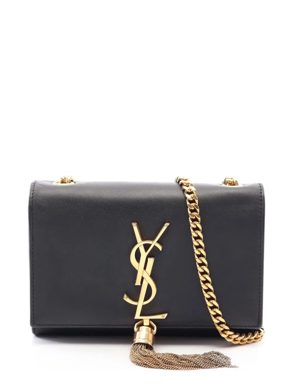 Saint Laurent Pre-Owned mini sac Kate monogrammé (années 2010) - Noir Saint Laurent Pre-Owned mini sac Kate monogrammé (années 2010) - Noir