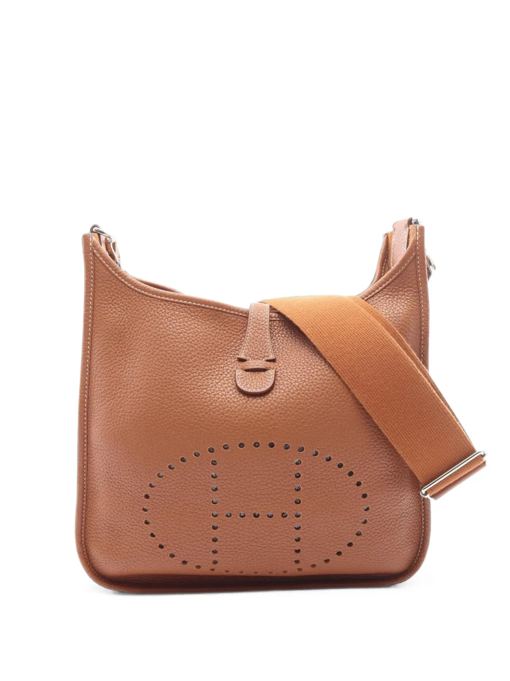 Hermès Pre-Owned 2014 PM Evelyne Schultertasche - Braun