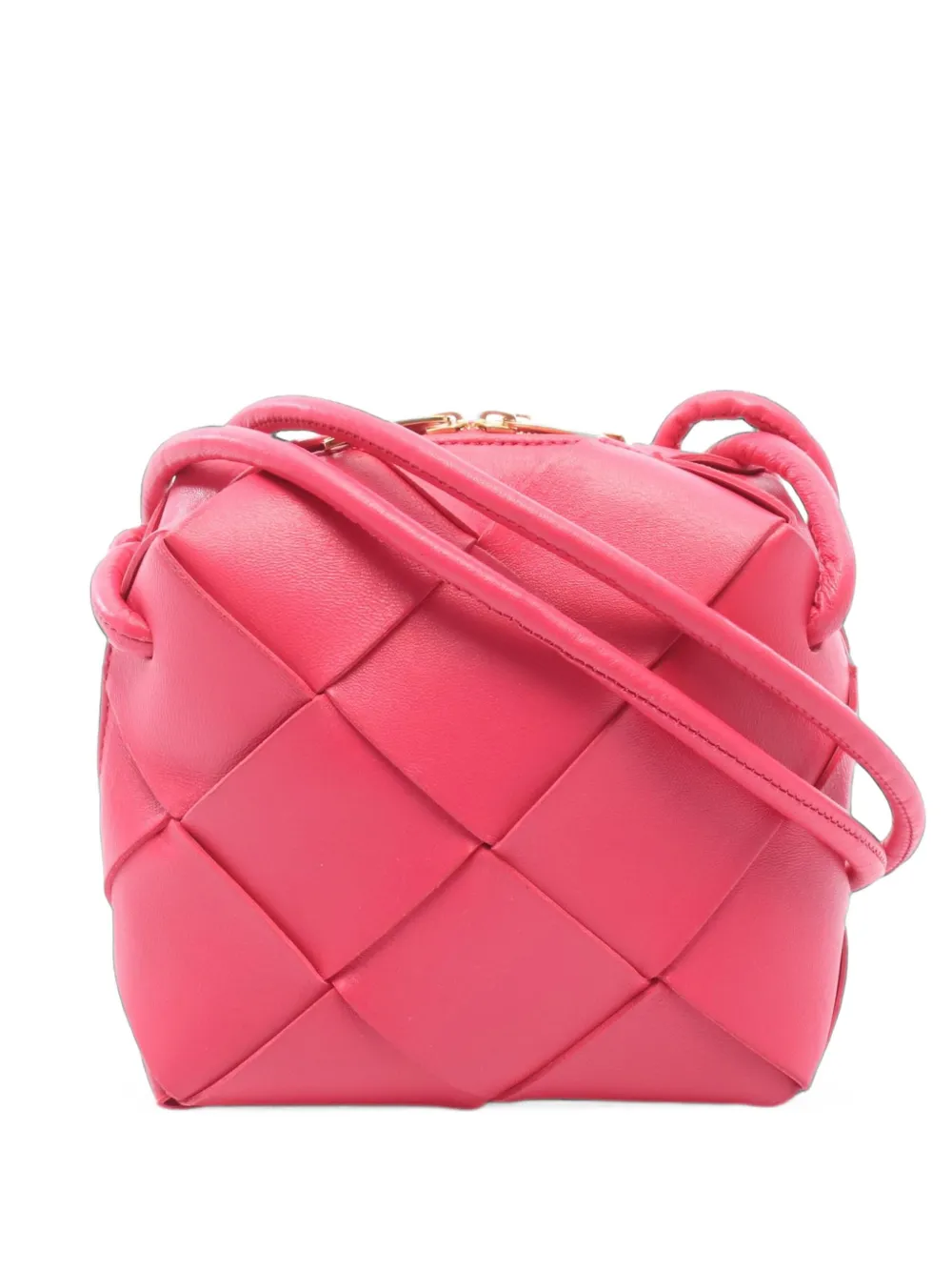 Bottega Veneta Pre-Owned 2010s mini Cassette camera shoulder bag - Pink