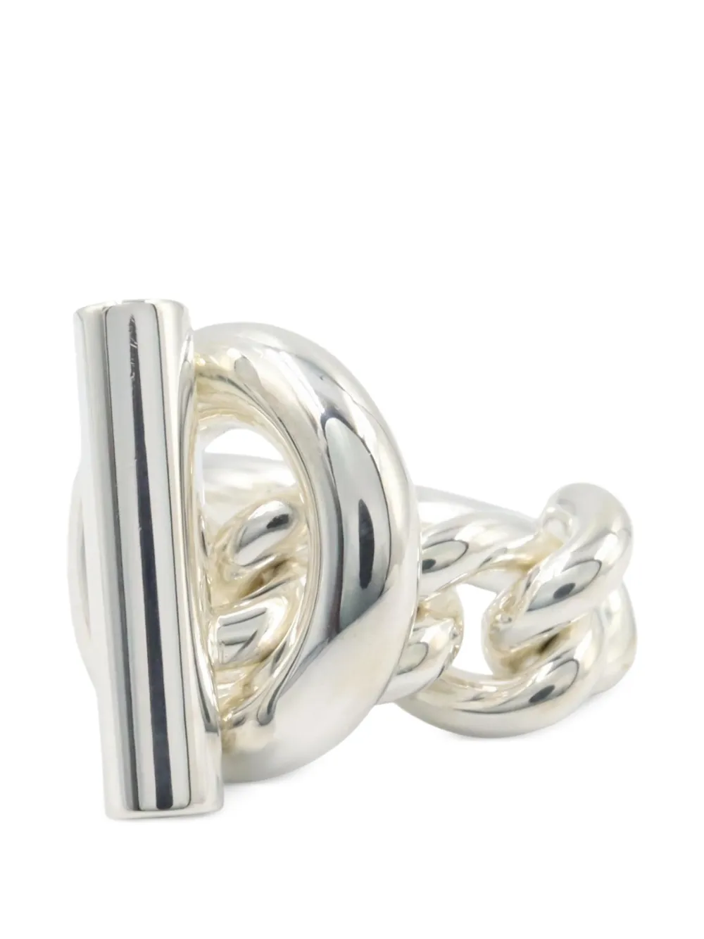Hermès Pre-Owned 2010s Croisette Ring - Silber