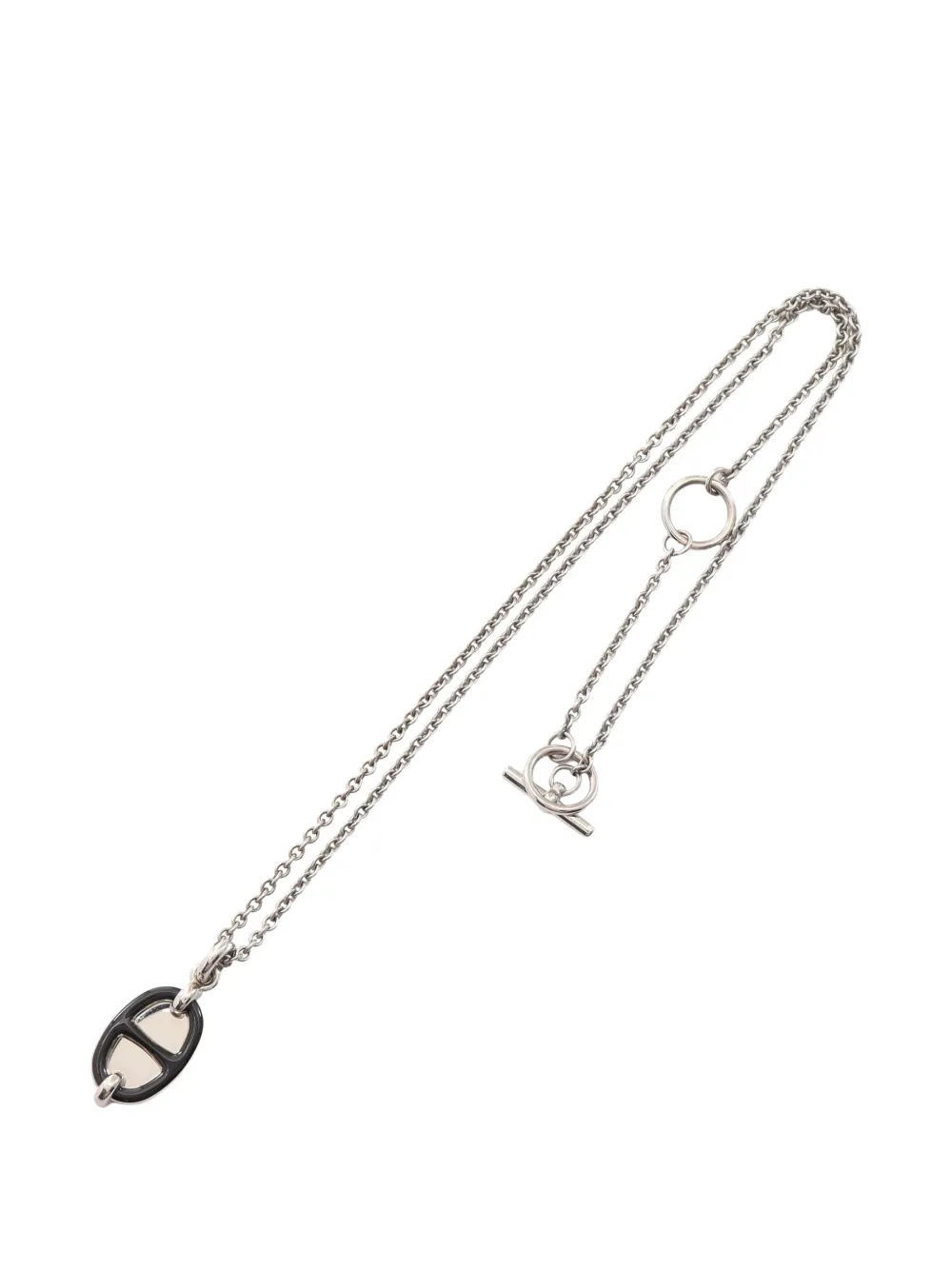 Hermès Pre-Owned 2010s mini PM Chaine d'Ancre Maillon Halskette - Silber