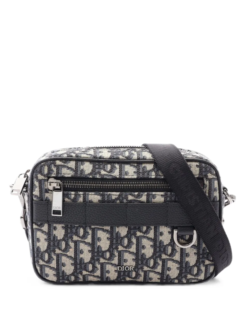 Christian Dior Pre-Owned 2010s Safari Oblique shoulder bag - Blue