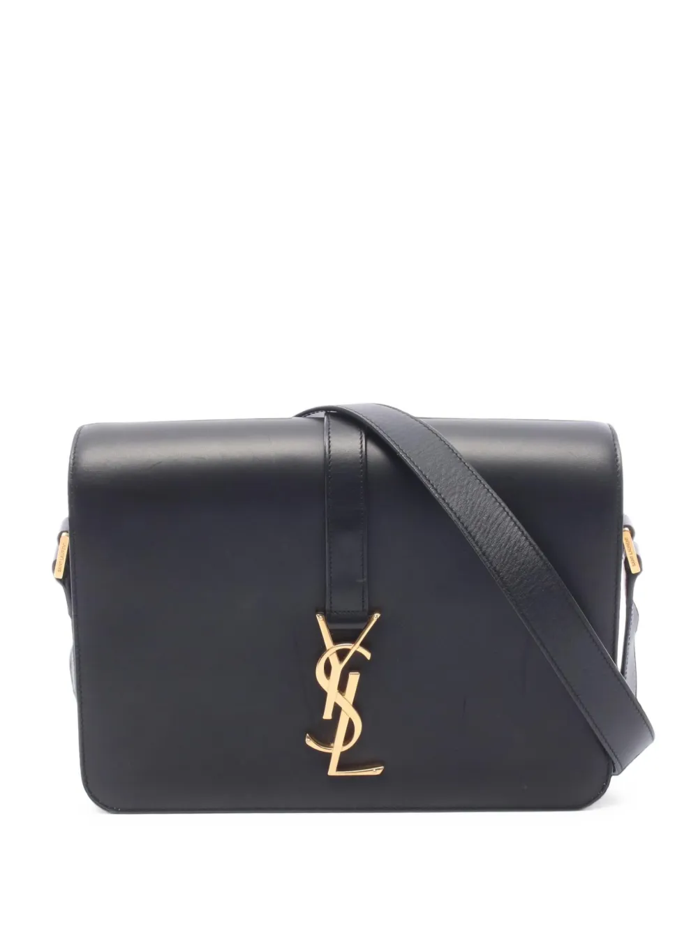 Saint Laurent Pre-Owned 2000s Universite leather shoulder bag - Nero