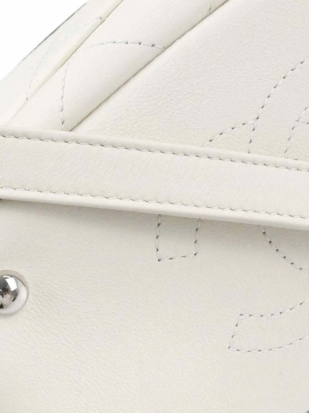 CHANEL Pre-Owned 2019 gewatteerde schoudertas Wit