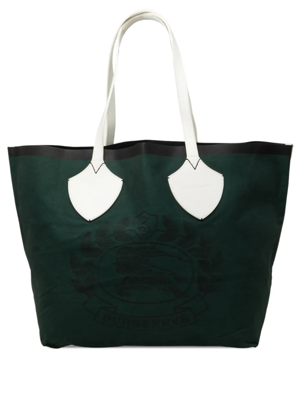 Burberry Pre-Owned 2018-2023 Große wendbare Giant Archive Crest Tote Bag - Grün