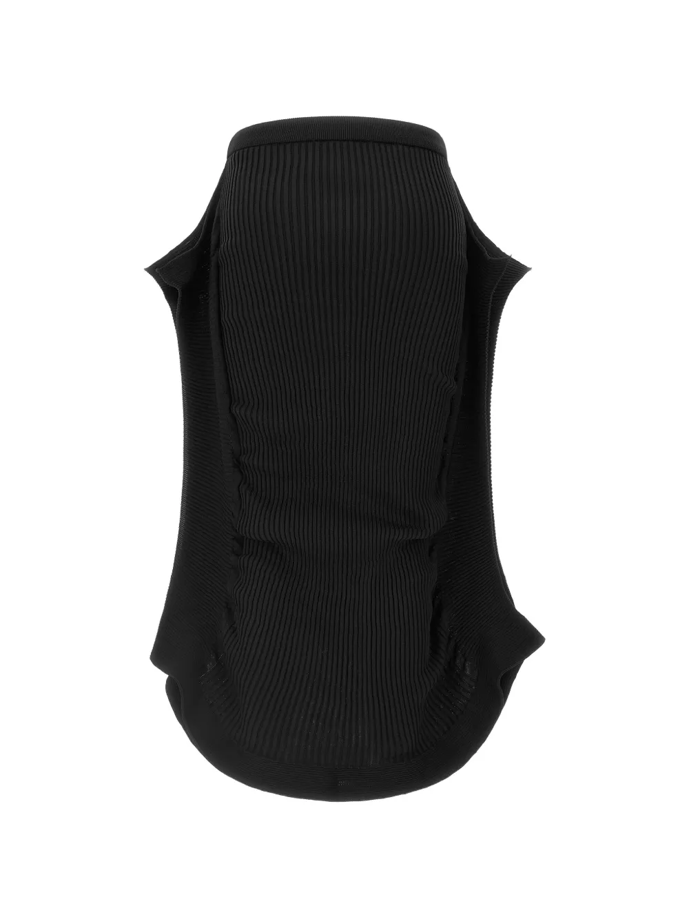 Issey Miyake Prance ribgebreide maxi-rok Zwart