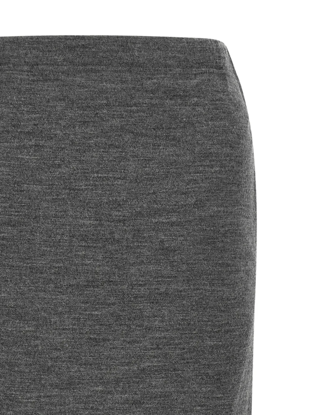 Junya Watanabe mélange-effect midi skirt Grijs