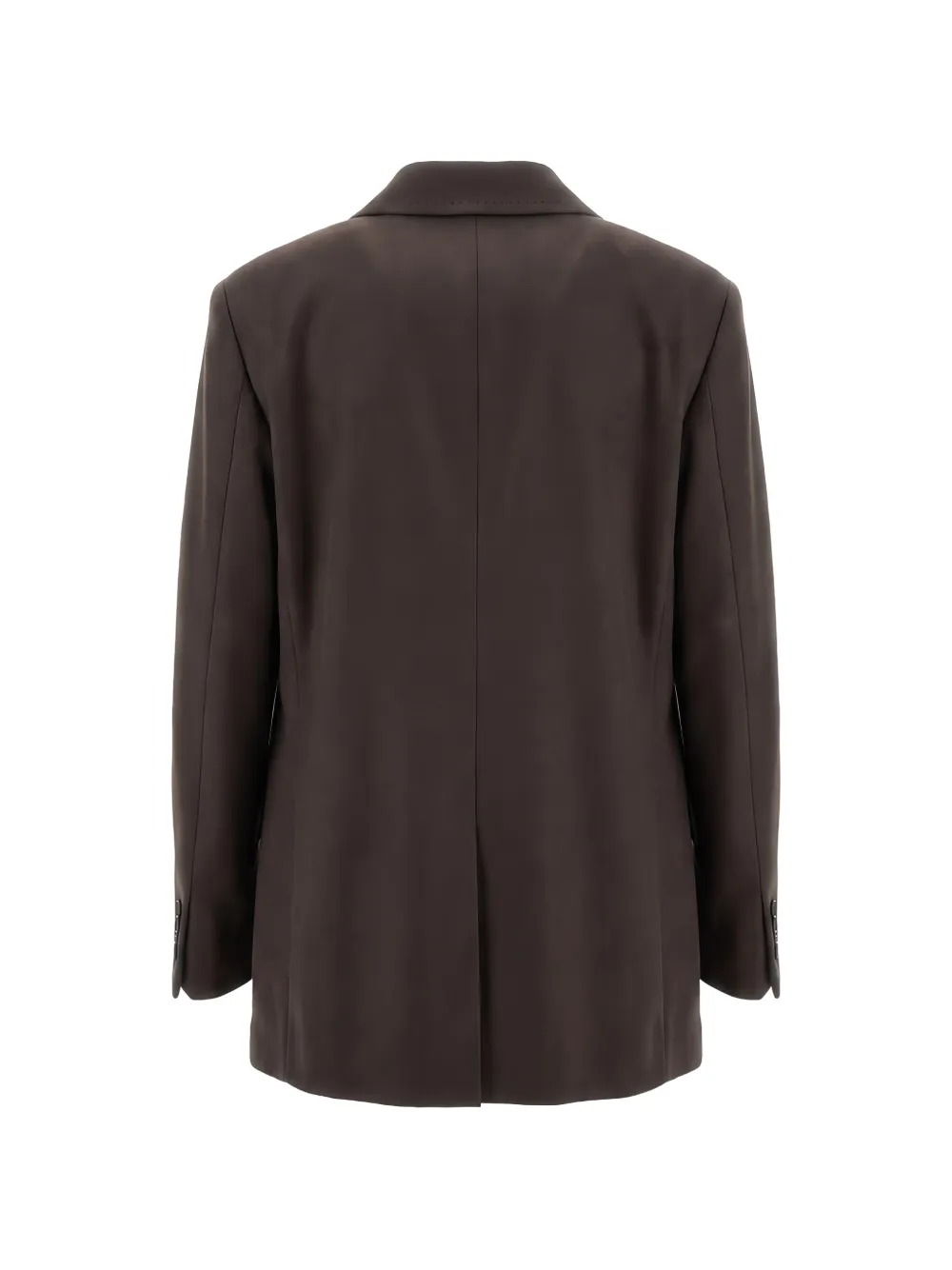 Max Mara Olimpia blazer met dubbele rij knopen Bruin